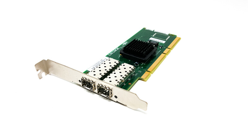 LSI Logic LSI7202XP-4M 2GB Dual Port PCI-X Fibre Channel RAID BUS Adapter