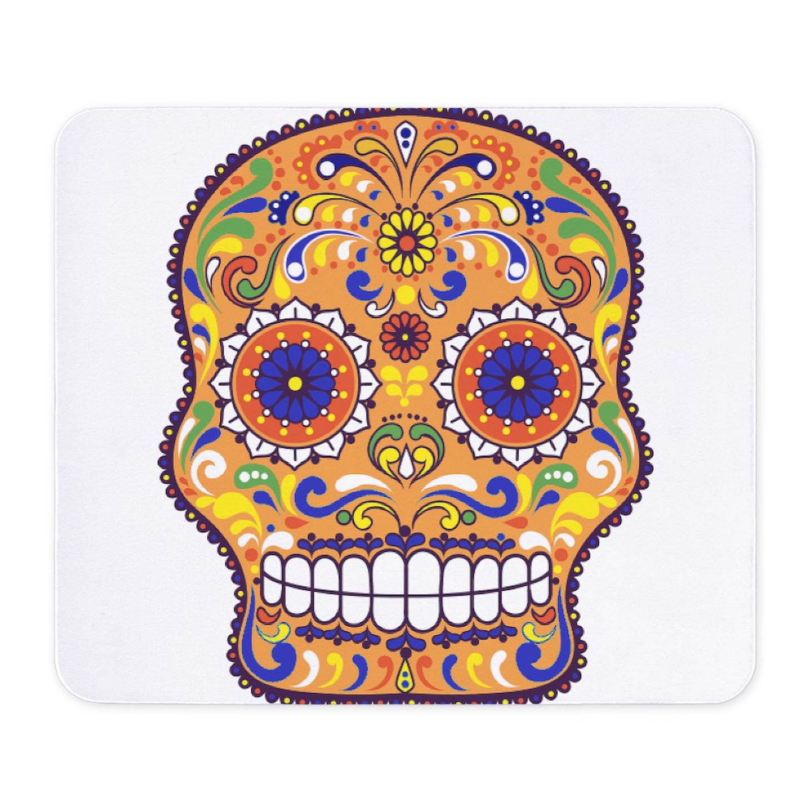 CafePress Best Seller Sugar Skull Mousepad  (2008124119)