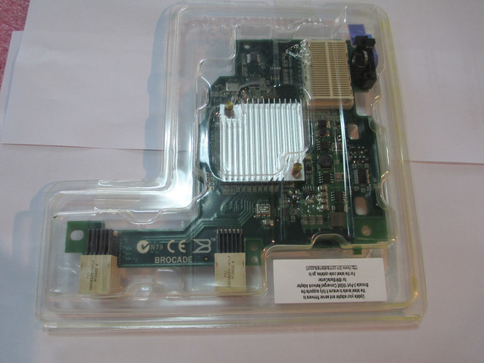 IBM 81Y1654 Brocade 2 port 10GB Ethernet Converged network adapter for HX5
