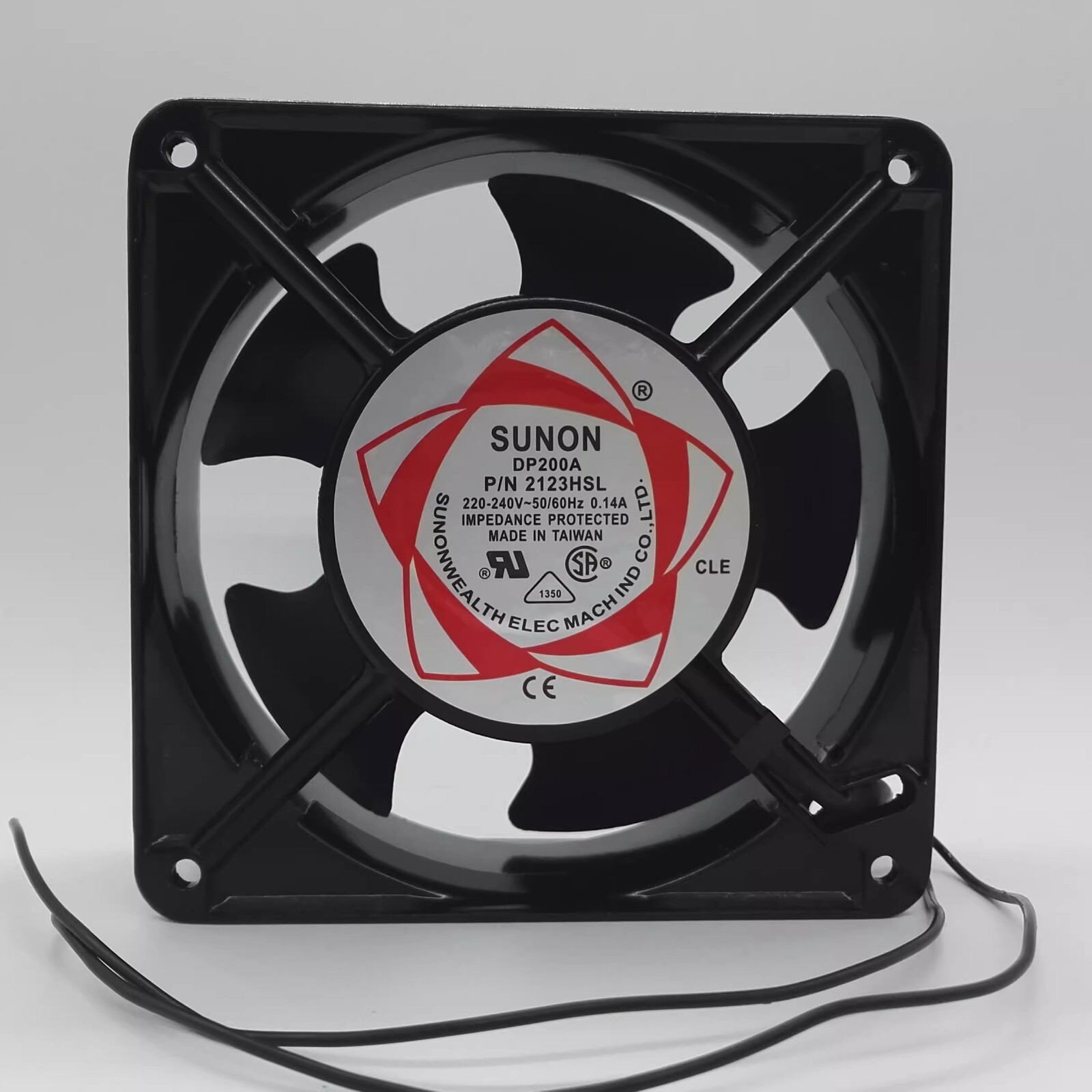 SUNON DP200A P/N2123XSL 220V-240V 0.14A 12CM Cooling Fan