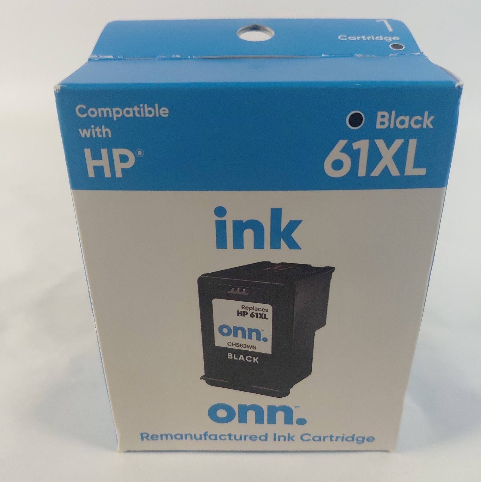 ONN Replacement Cartridge for HP 61XL Black