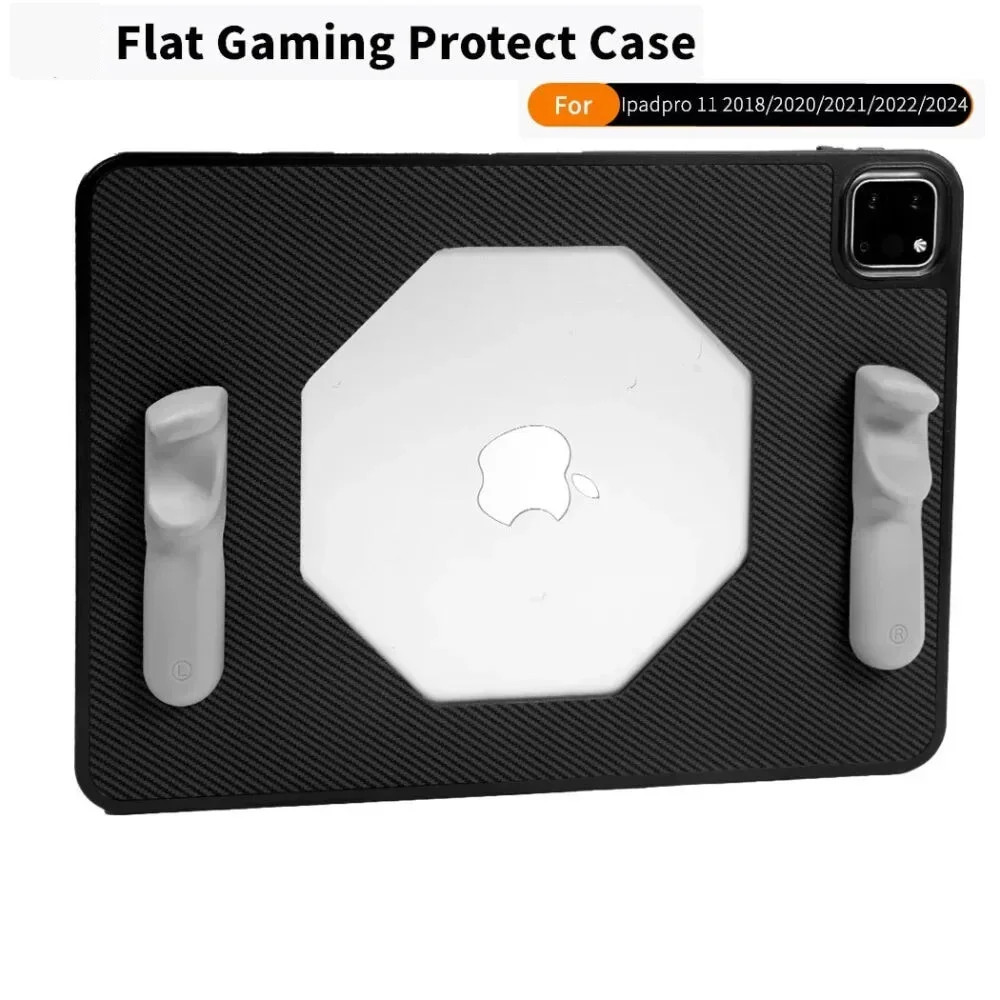 For iPad Pro 11-inch 2022 / 2024 Carbon-Fiber Cooling Tablet Case