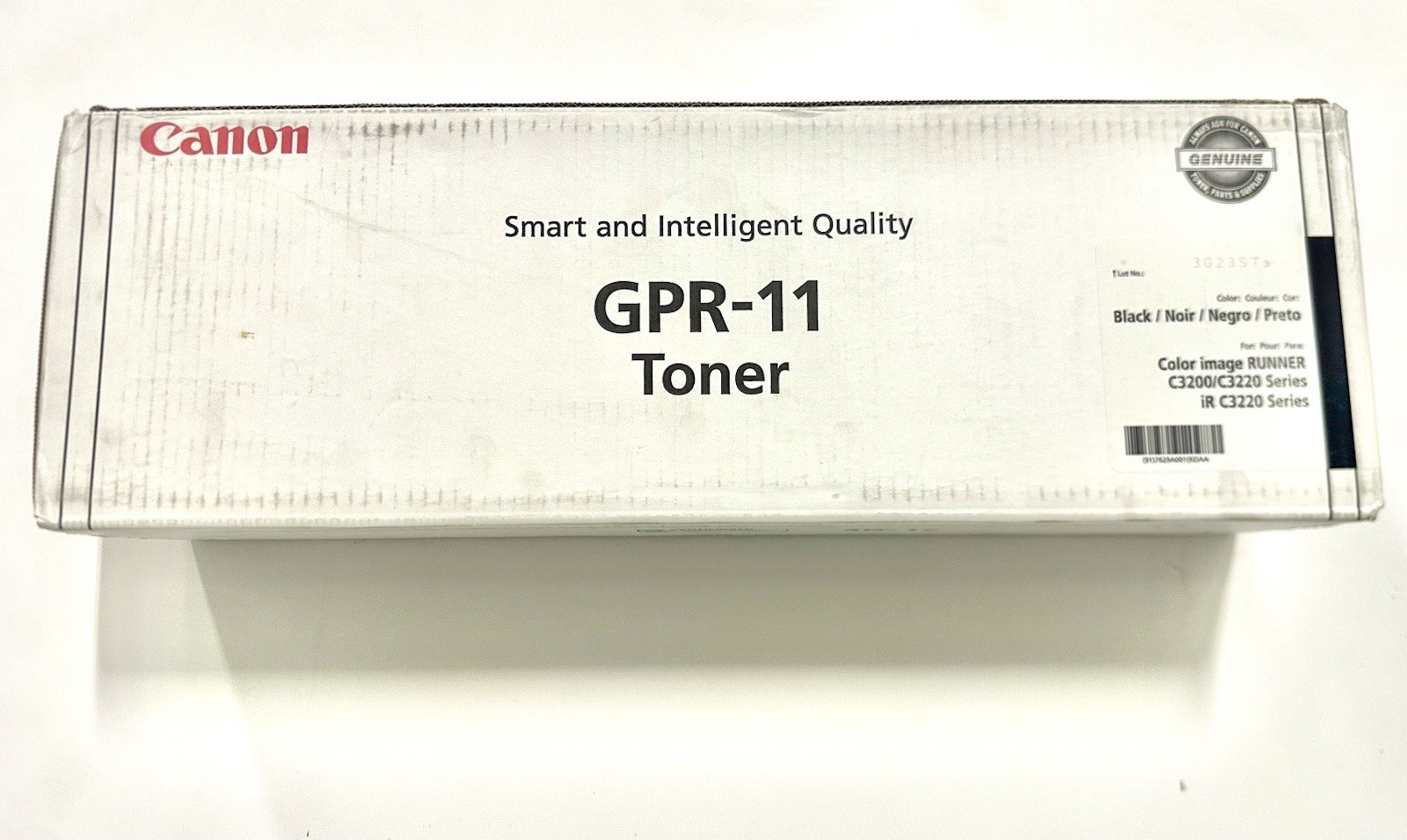 Genuine Canon GPR-11 Black Toner 7629A001 imageRUNNER C3200 C3220 OEM Sealed