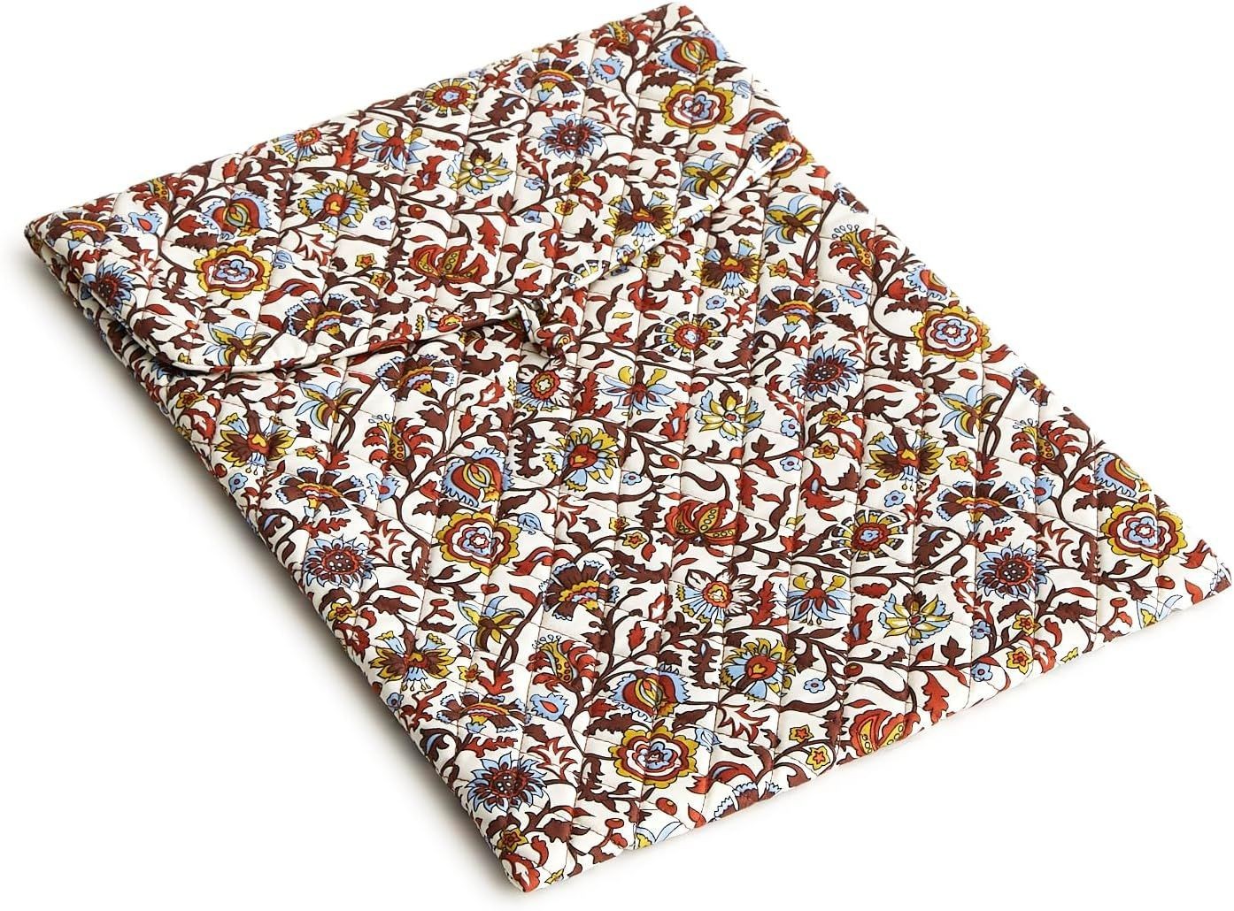womens Large Envelope Tech Sleeve for iPhone 14 Pro Max, Cotton Gabardine