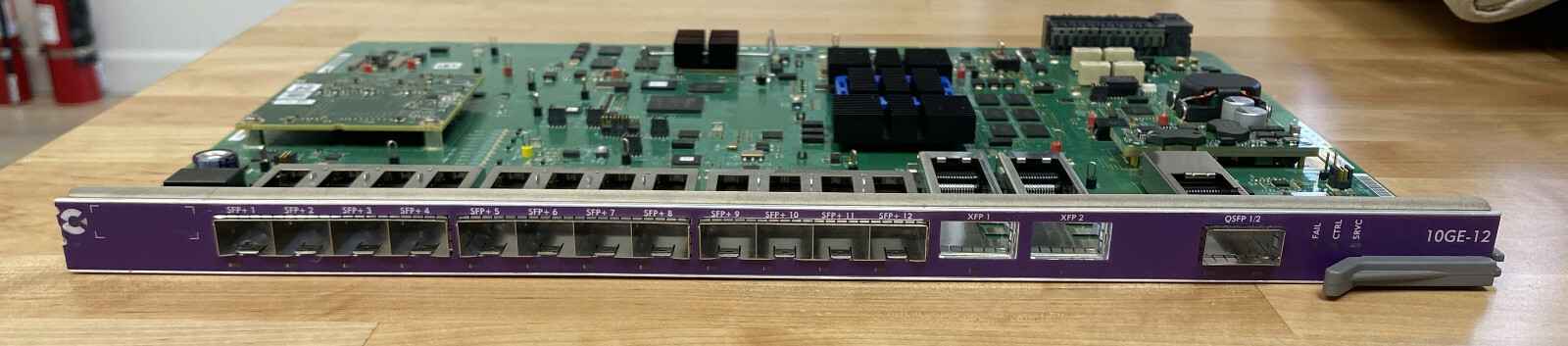 Calix 100-04964 E7-2 10GE-12 AXOS Line Card