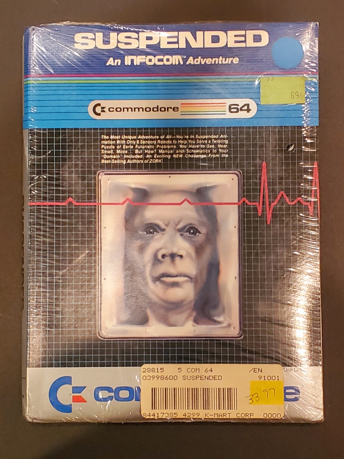 Infocom Suspended Commodore 64 Game FACTORY SEALED 