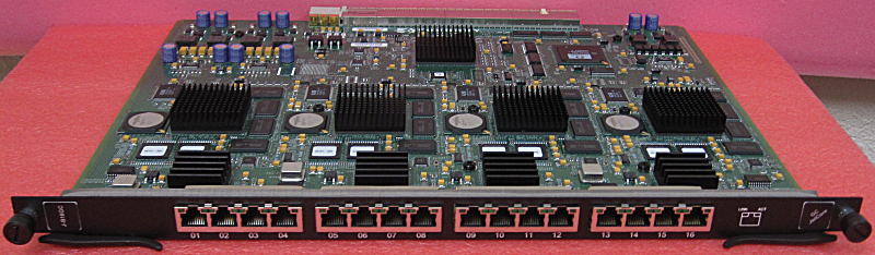 Foundry J-B16GC Jetcore 16-Port  Gigabit Copper ServerIron 350/450/850 20xAvail