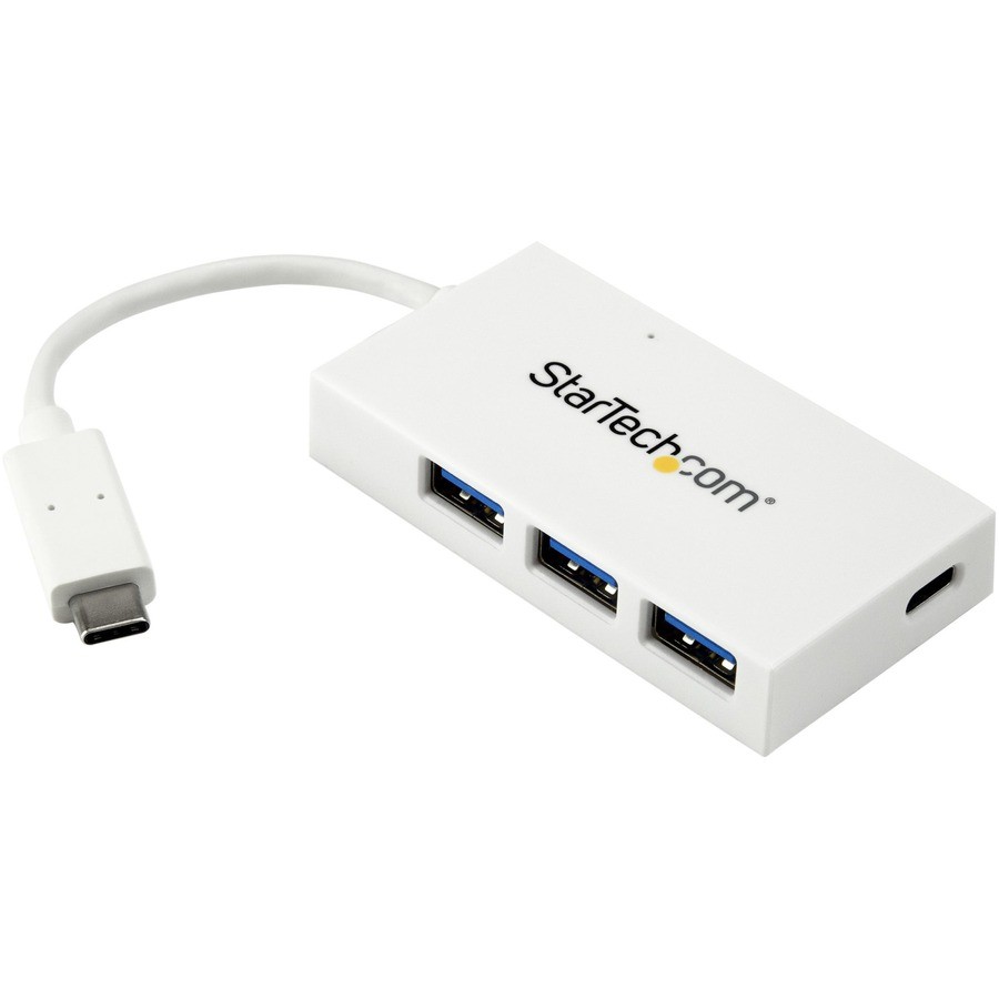 StarTech 4 Port USB C Hub with 1x USB-C & 3x USB-A (SuperSpeed 5Gbps), USB Bus