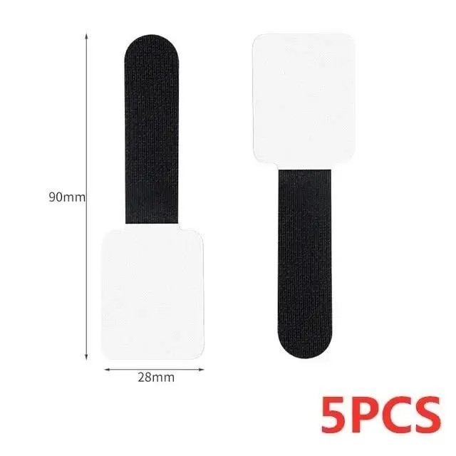 Self Adhesive Reusable Cable Ties Adjustable Cord Organizer Wire Managementv