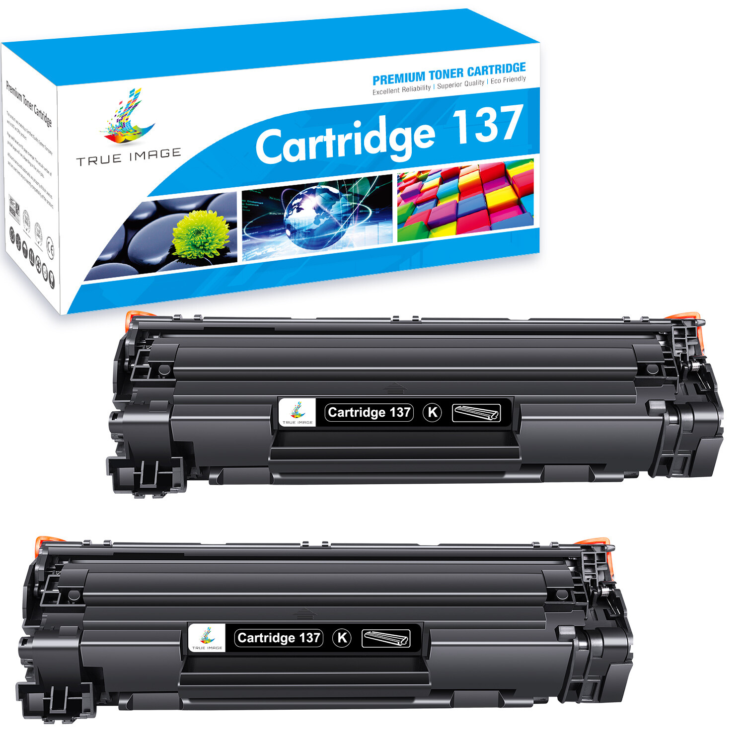 Toner Cartridge CRG137 9435B001 HY For Canon 137 ImageClass MF232w MF244dw Lot