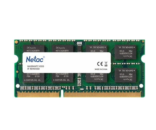 Netac 8GB DDR3L 1600Mhz SO-DIMM C11 1.35V Memory RAM 204-Pin NTBSD3N16SP-08