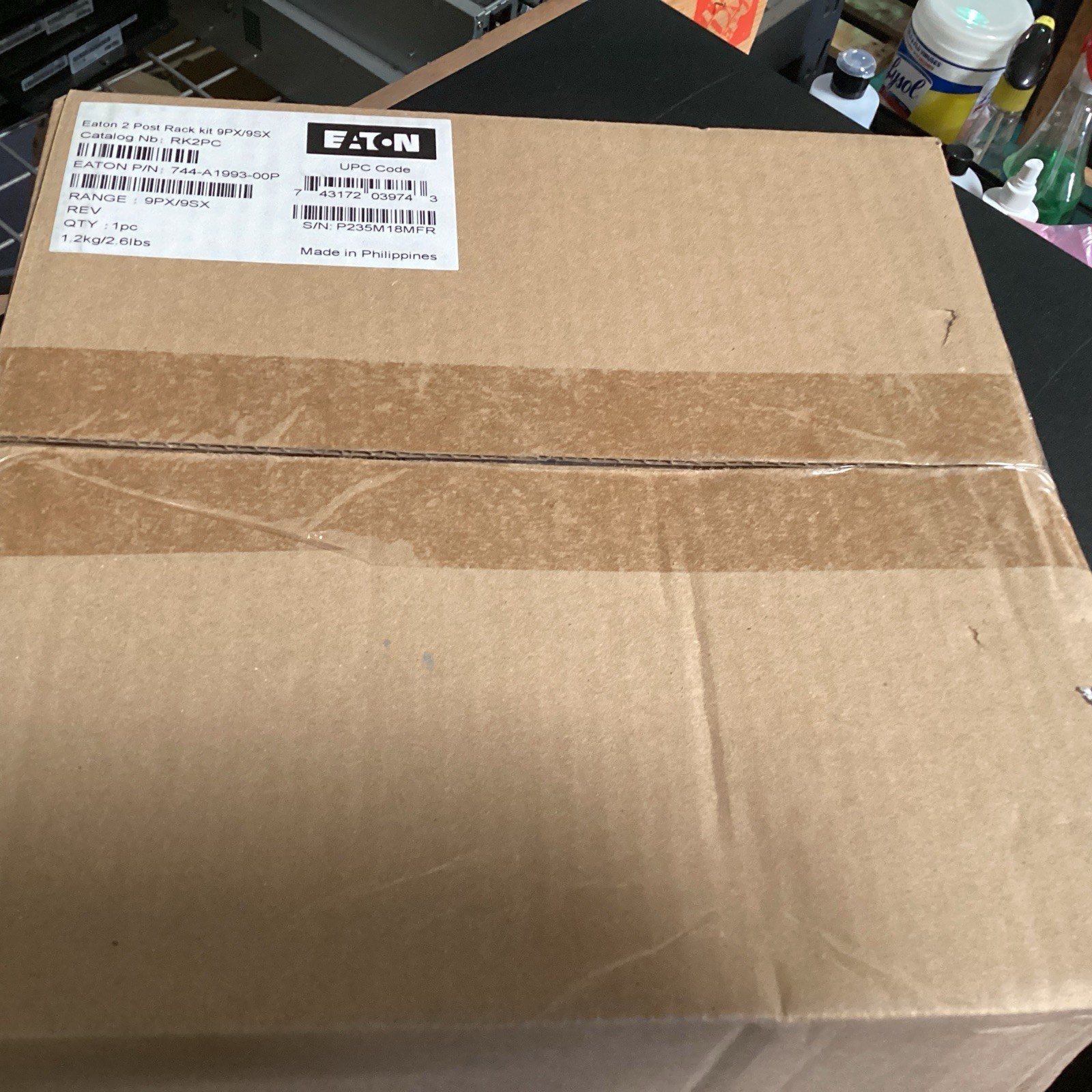New Eaton RK2PC 2 Post Rack Kit 9PX/9SX - Sealed Box