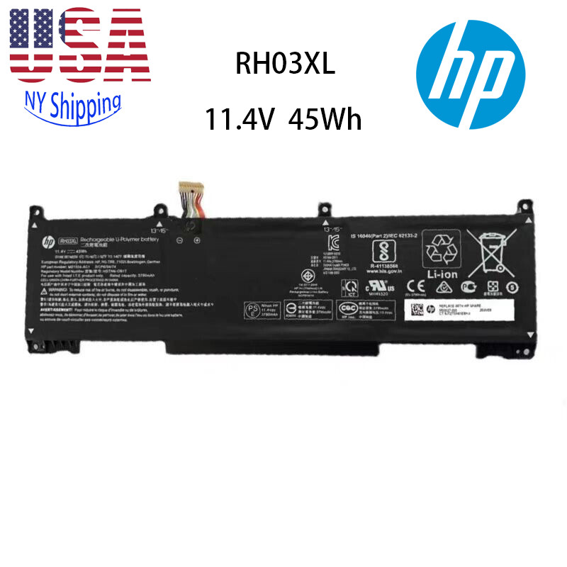 NEW Original RH03XL 45Wh Battery For HP EliteBook 630 640 645 655 G10 G11 Series