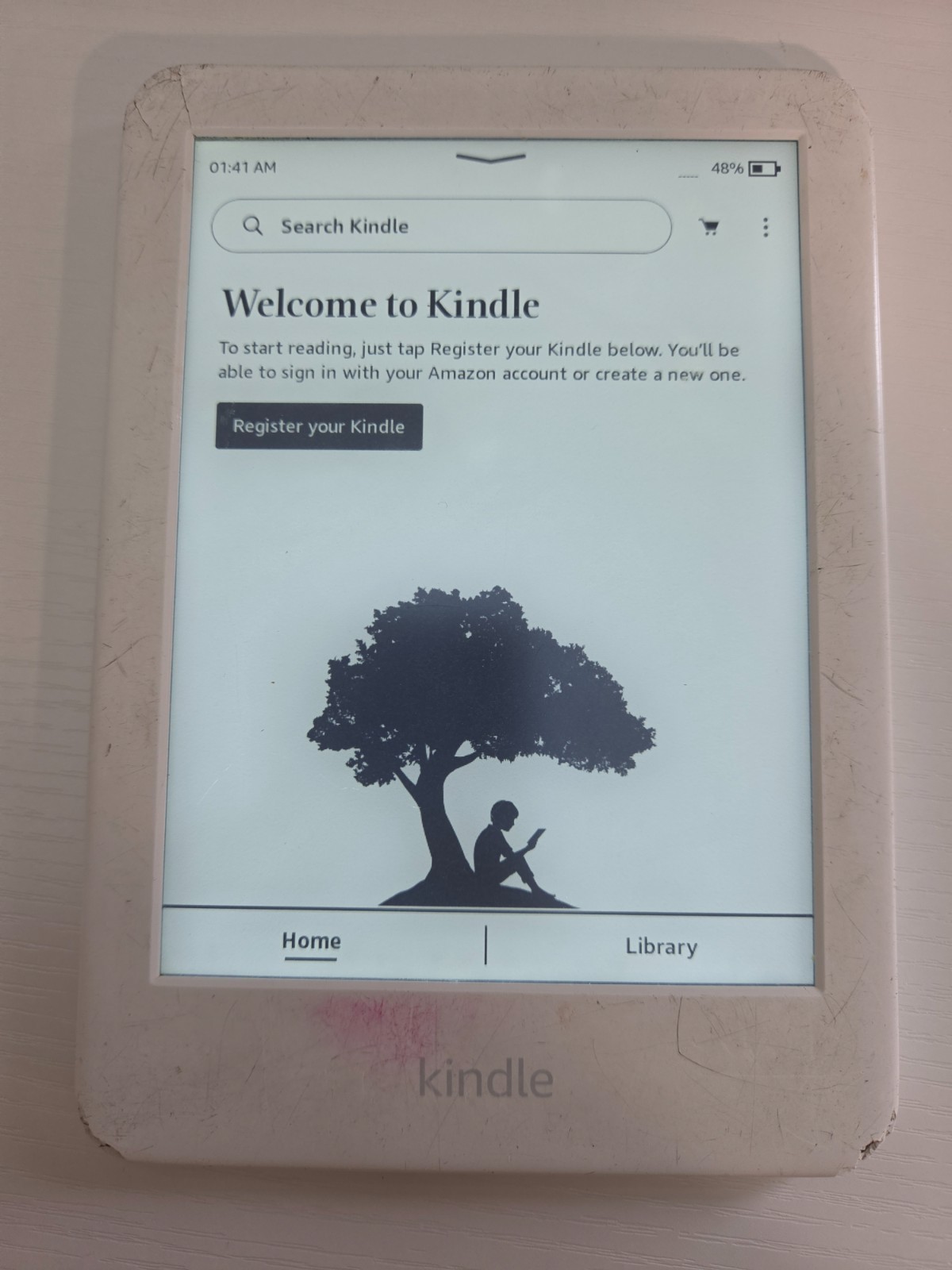 Amazon Kindle 10th Generation, 6in, White - [Scratch & Dent]