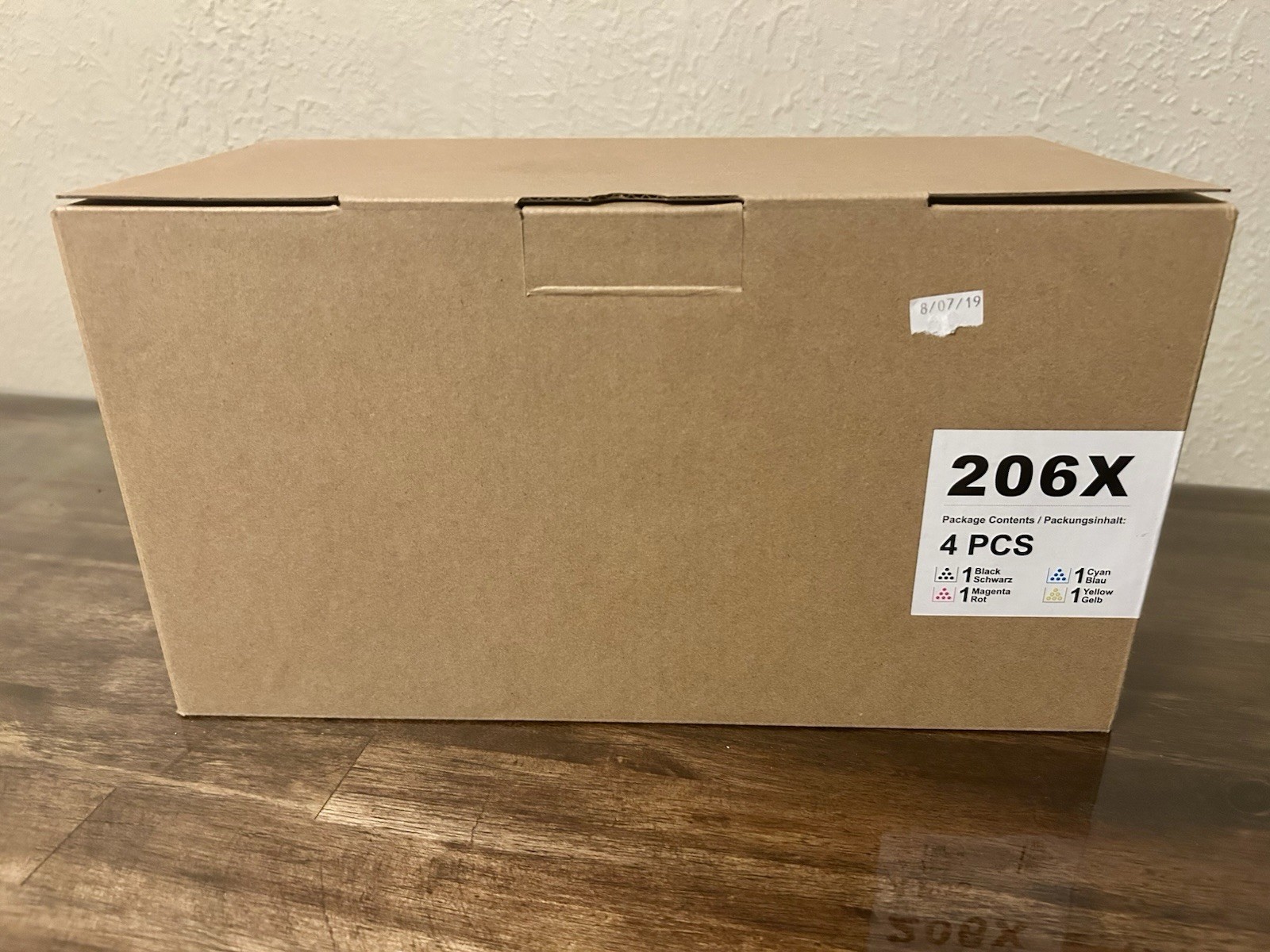 206X High Yield Toner Cartridge 4-Pack