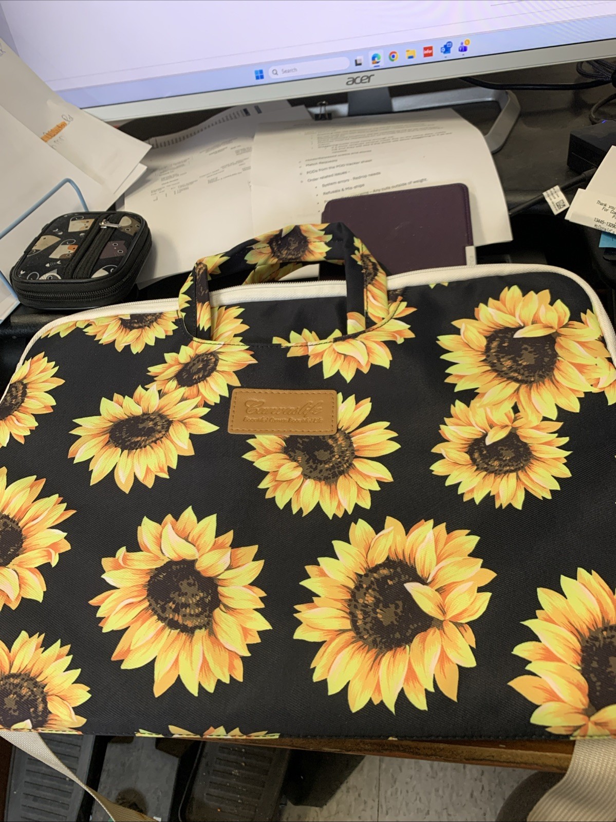 PRE-OWNED CANVASLIFE  LAPTOP BAG