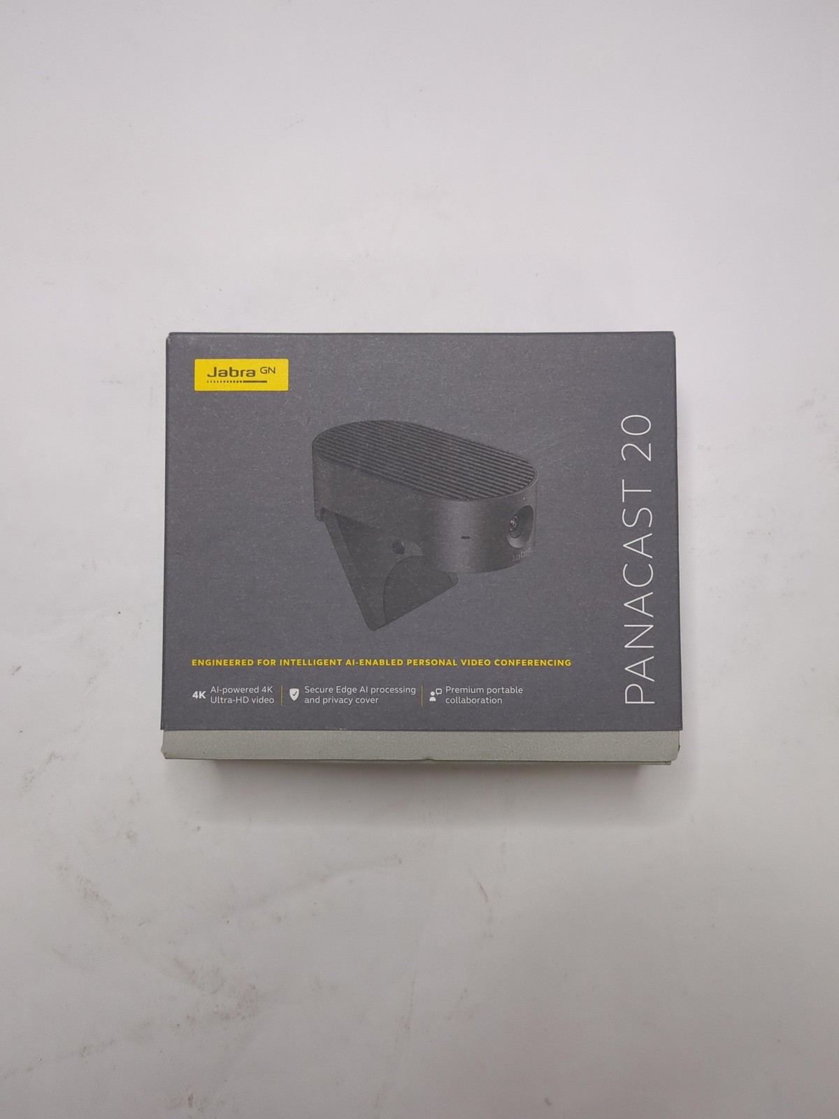 Jabra Panacast 20 Conferencing Camera - Flexible Plug & Play Personal Video