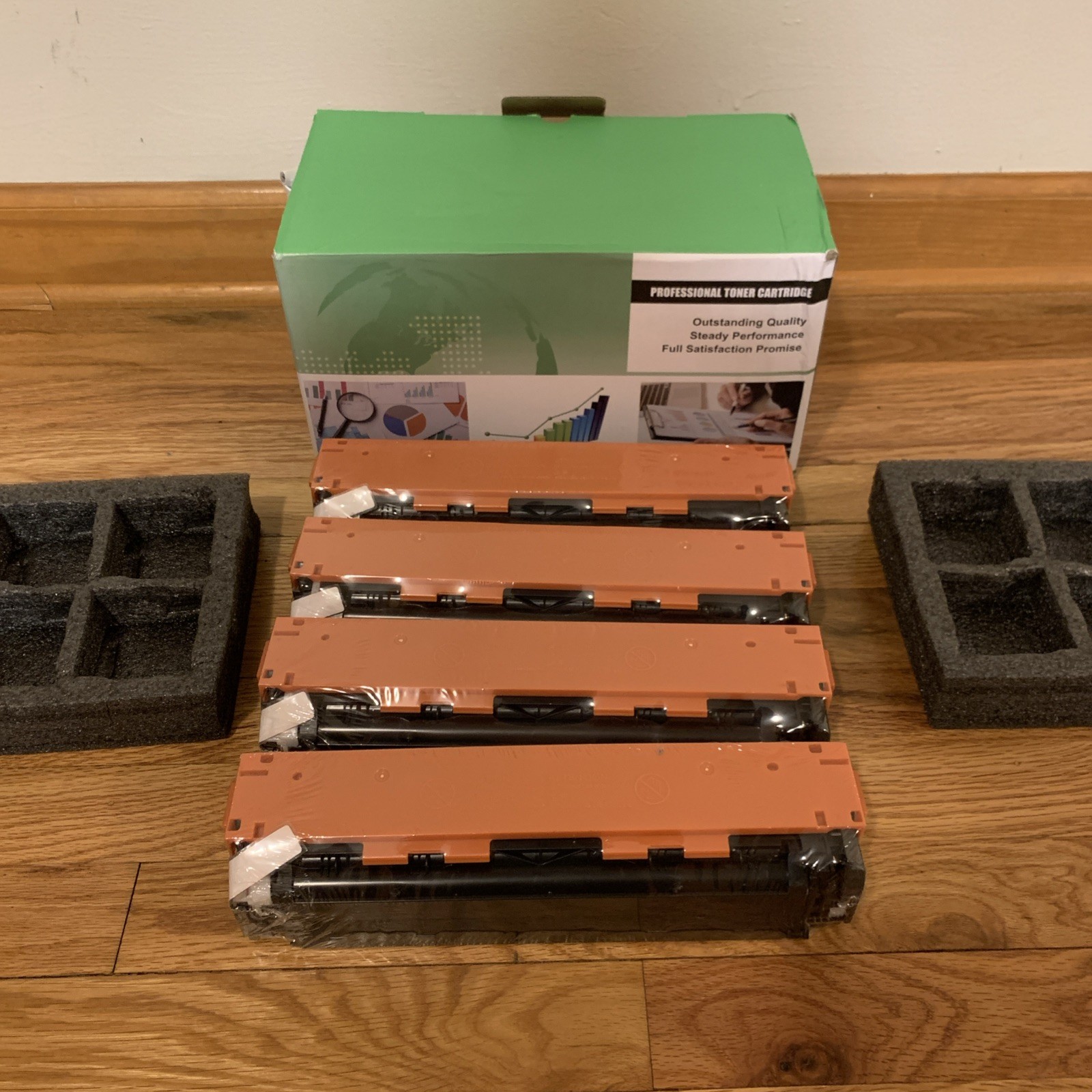 4Pack CF210X-CF213A Toner Cartridges Set for HP Laserjet Pro 200 M276nw M251nw