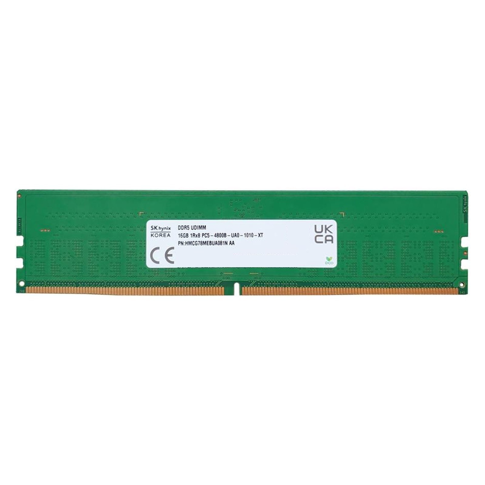 SK hynix 16GB DDR5 4800MHz PC5-38400 1Rx8 UDIMM Desktop RAM HMCG78MEBUA081N