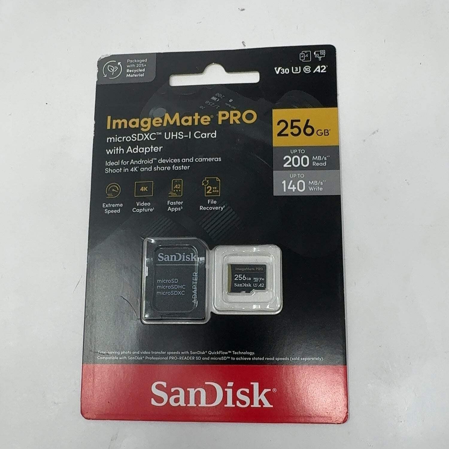 New Sandisk Imagemate Pro w/adapter SD Card