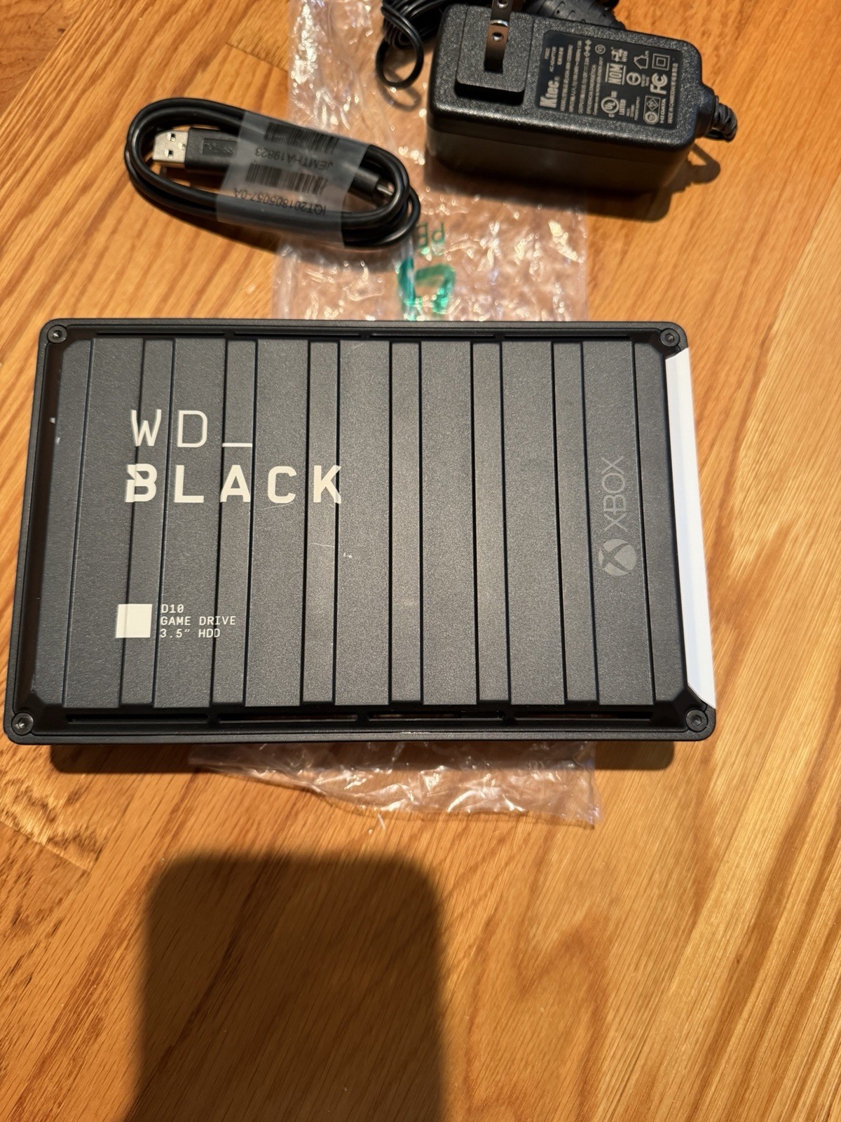 WD_BLACK D10 Game Drive 12TB for Xbox Desktop External HDD USB 3.2