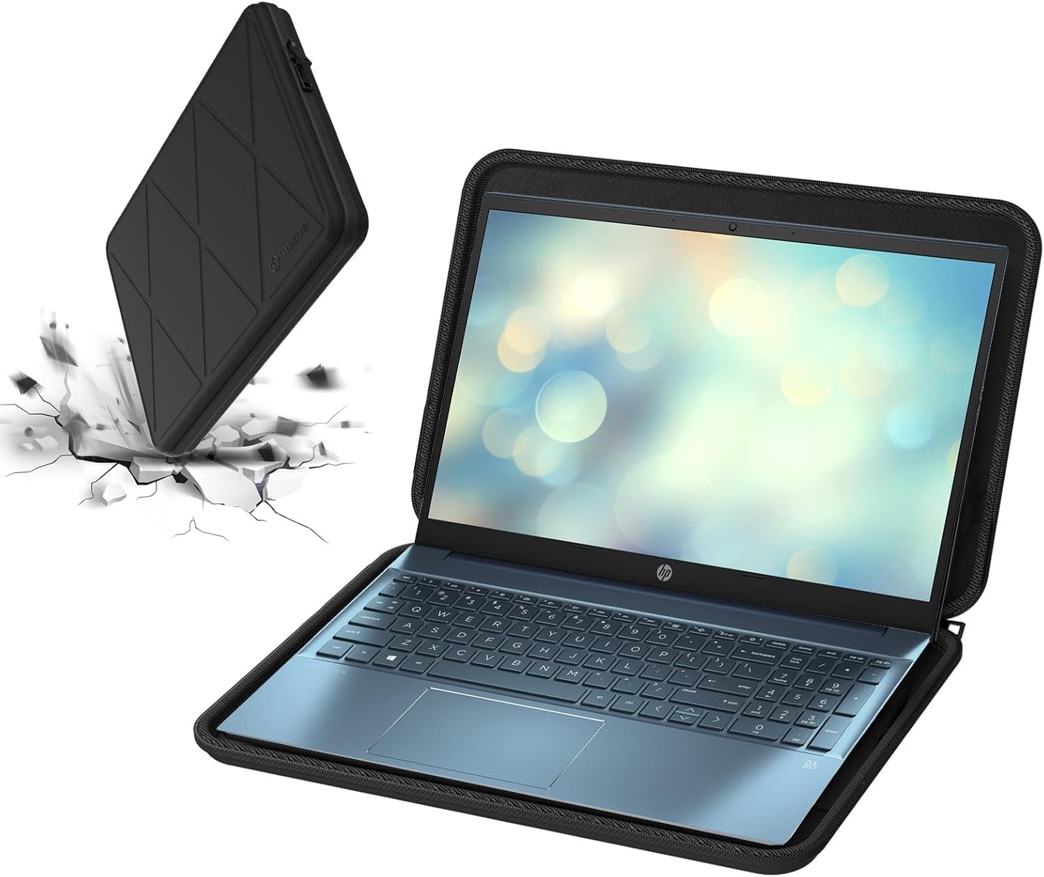 Hard EVA Protective Case for 15.6 inch HP Pavilion 15/15t/15z Laptop Waterproof