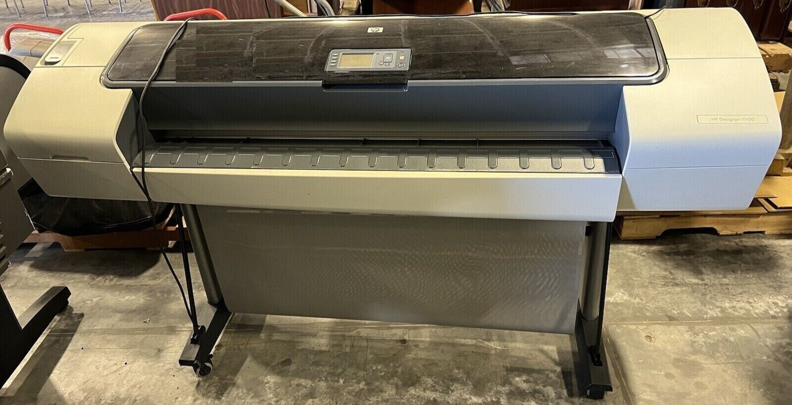 LOT OF LIFE LEFT HP Designjet T1100 Large Format Printer, over $1800 in Parts
