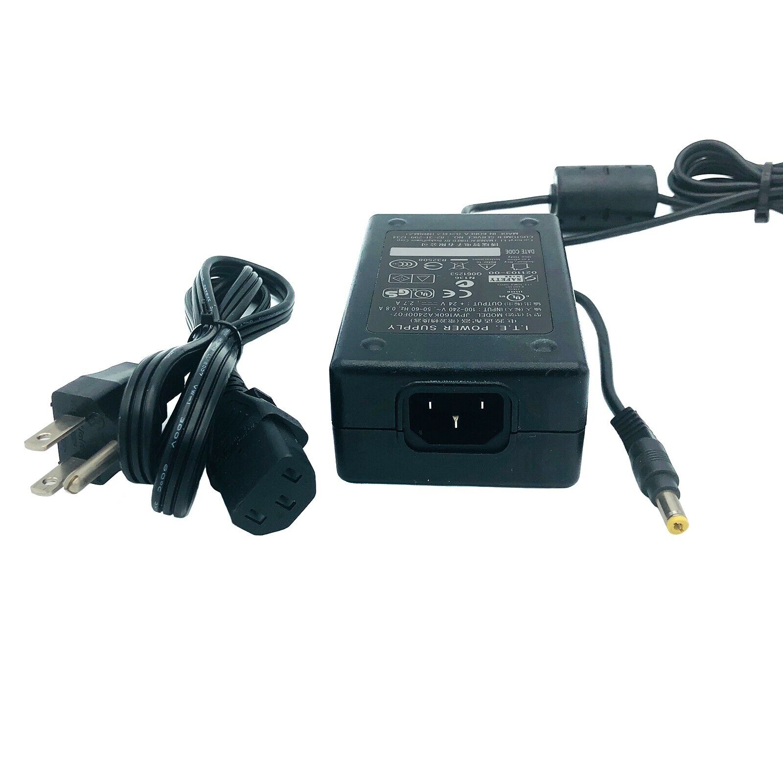 Original I.T.E 24V AC Adapter for Magicard Enduro 3E Enduro+ Card Printer w/Cord