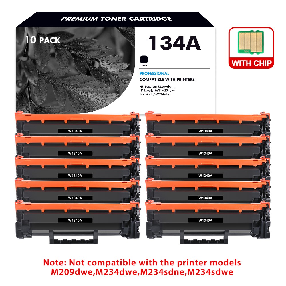 10x W1340A Toner Compatible With HP LaserJet M209dw MFP M234dw M234sdn With Chip