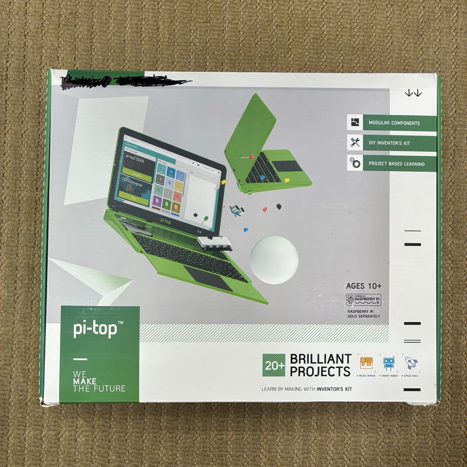 Pi-top 3 Modular Laptop & Inventor Kit For Raspberry Pi 3B+ 