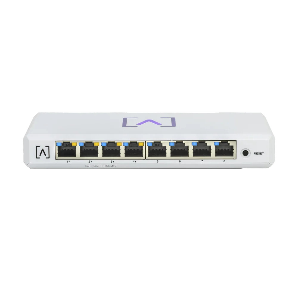 Alta Labs S8-POE 8-Port Gigabit PoE+ Switch 60W