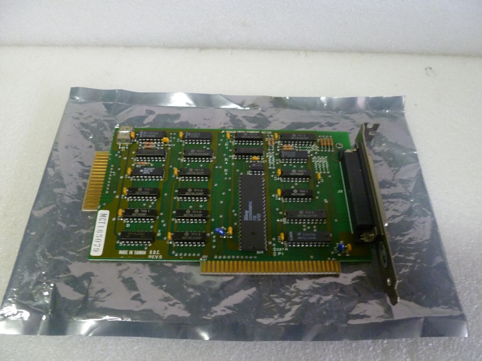 VINTAGE Modular Circuit Technology MCT-FDC Floppy Disk Controller Card