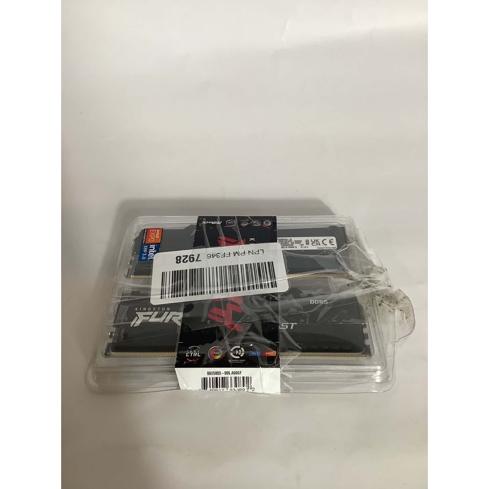 Kingston FURY Beast 32GB 2x16GB 5200MT/s DDR5 CL36 Desktop Memory Kit