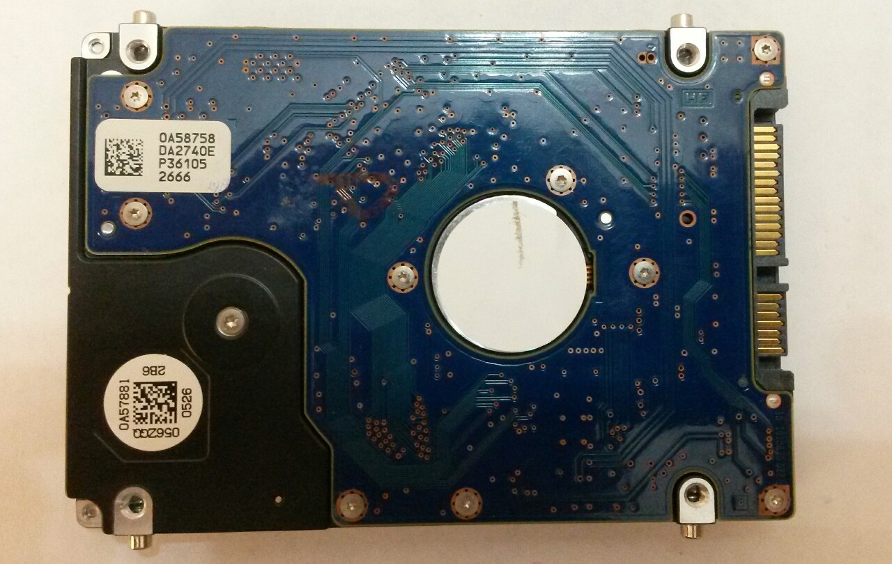 BOARD ONLY Hitachi HTS545050B9A302 SATA PCB:2200A9016101 P/N:0A58758  DA2740E 