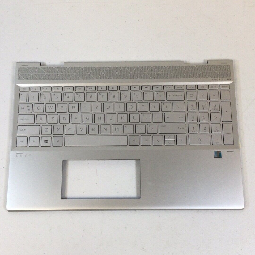 HP Envy NSK-XR3BW US Silver Keyboard Top Cover Replacement For HP Envy Used