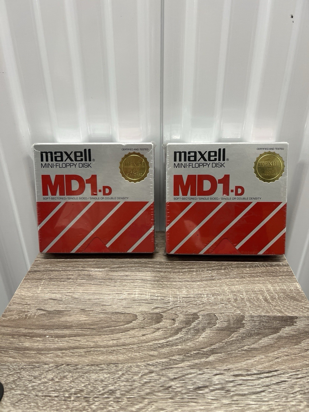 (20 TOTAL) Maxell MD1-D Mini Floppy Disk 5.25” 2 10 Packs Factory Sealed Apple