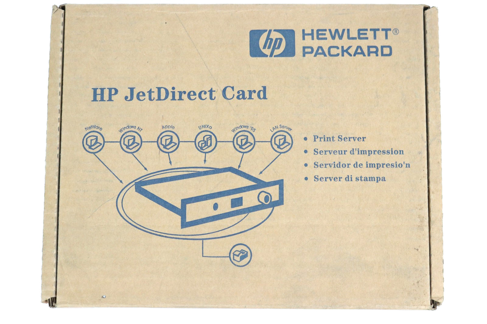 HP HEWLETT PACKARD JETDIRECT CARD 10/100 BASE-TX J2556B New