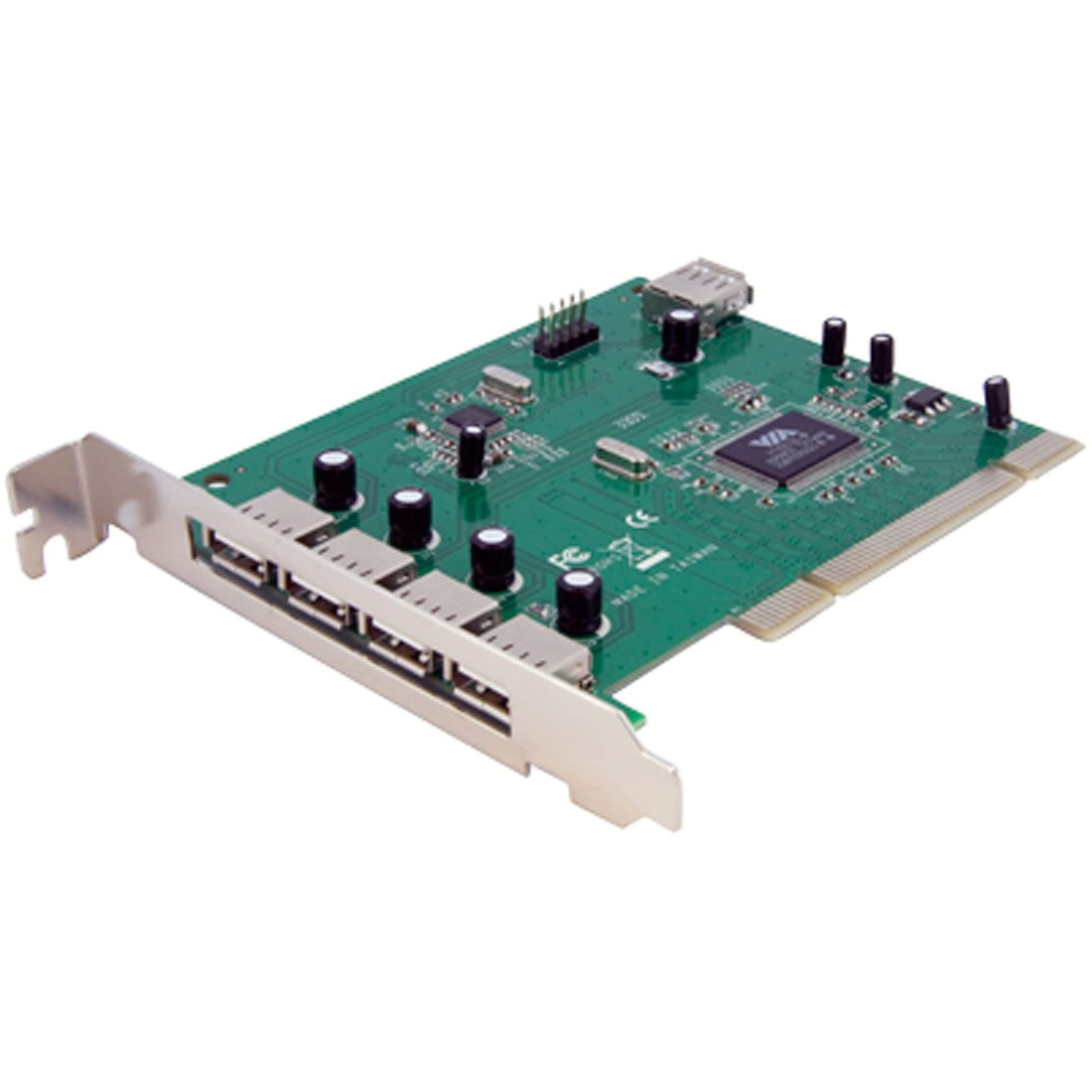 StarTech.com 7 Port PCI USB Card Adapter - PCI to USB 2.0 Controller Adapter Car