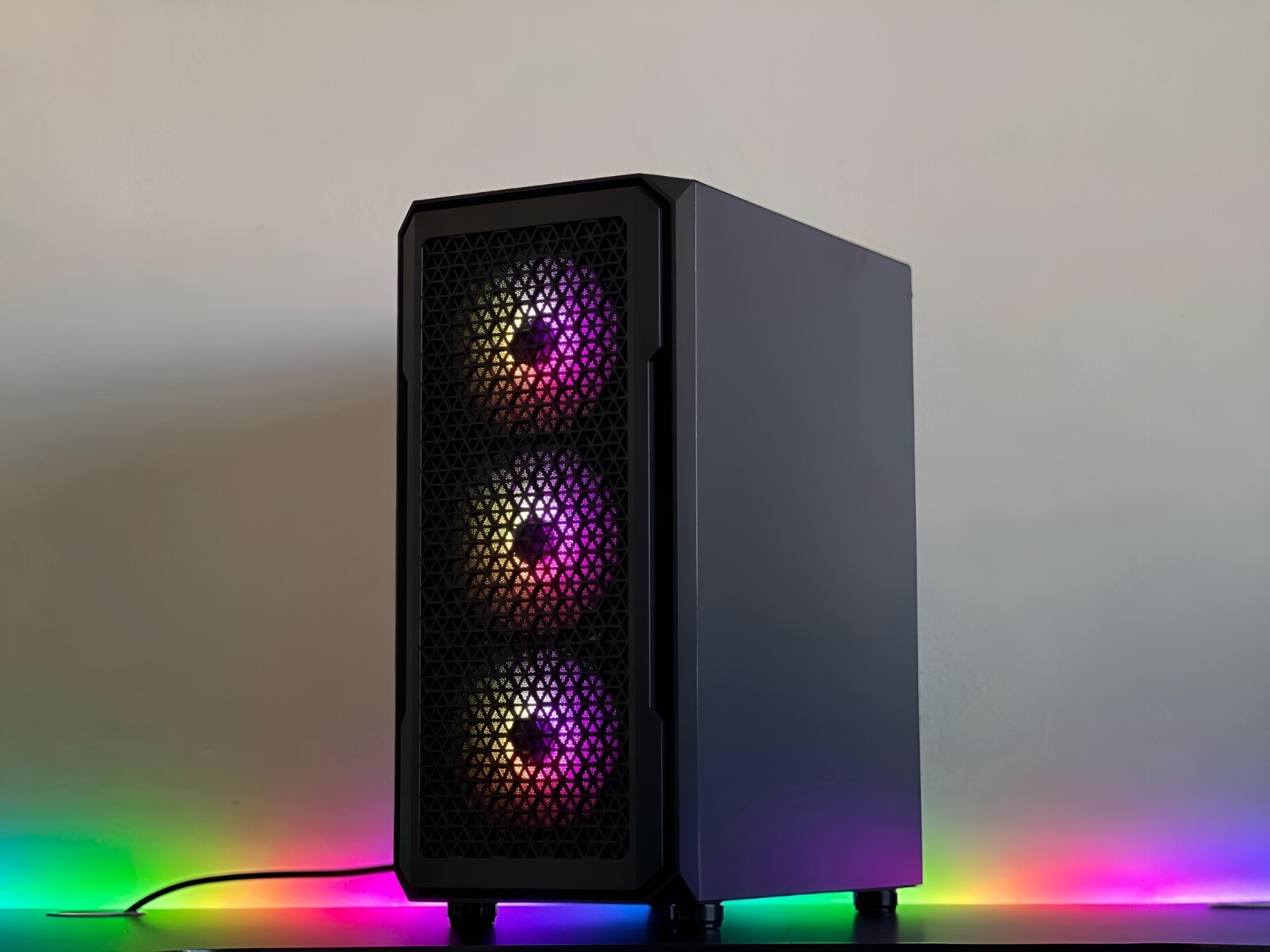 Gaming Computer Desktop PC Custom Pre-Built Gaming PC RGB Fast Computer Tower