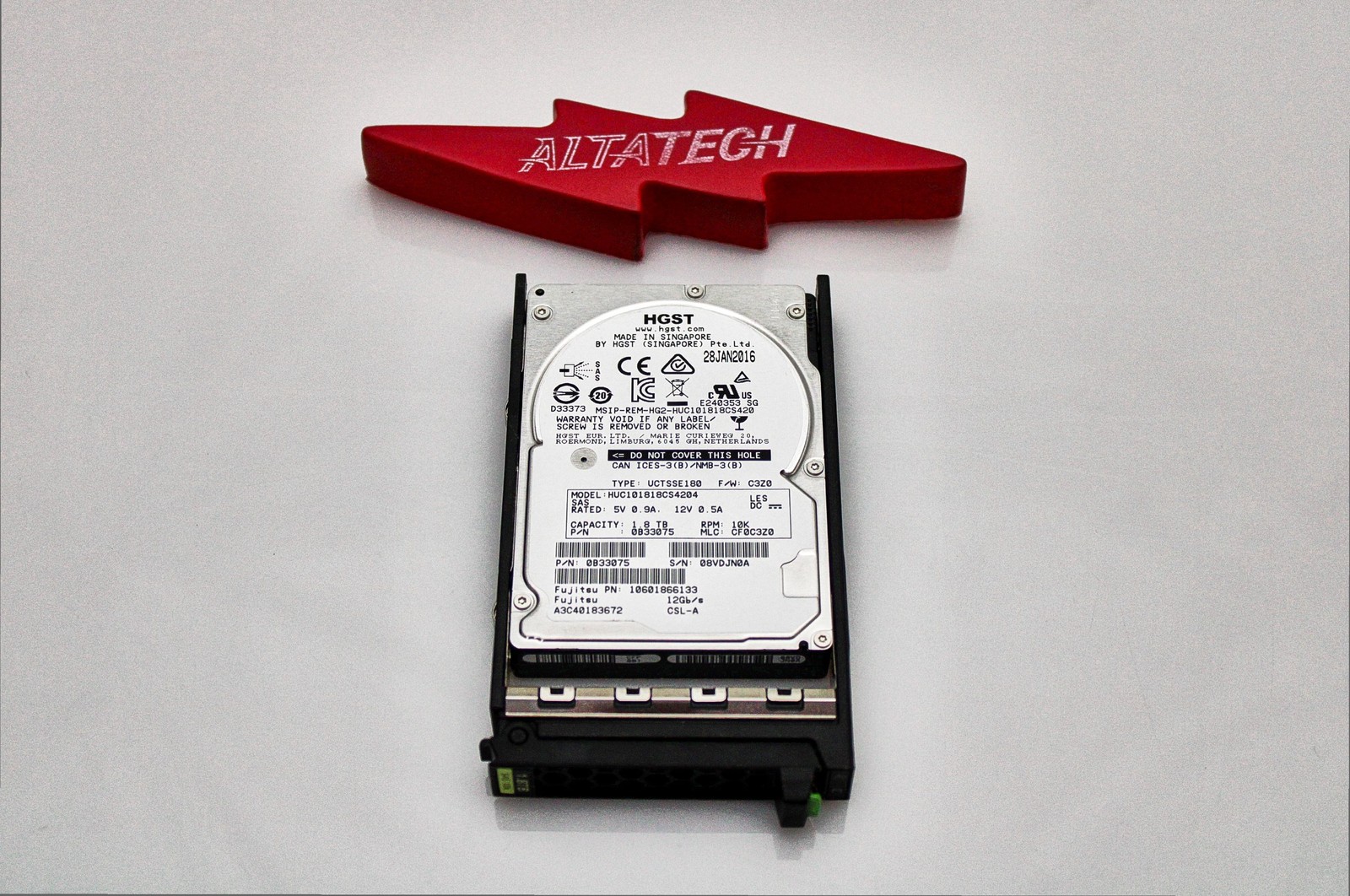 Fujitsu S26361-F5543-L118 1.8TB 10K SAS 2.5 12G 0B33075