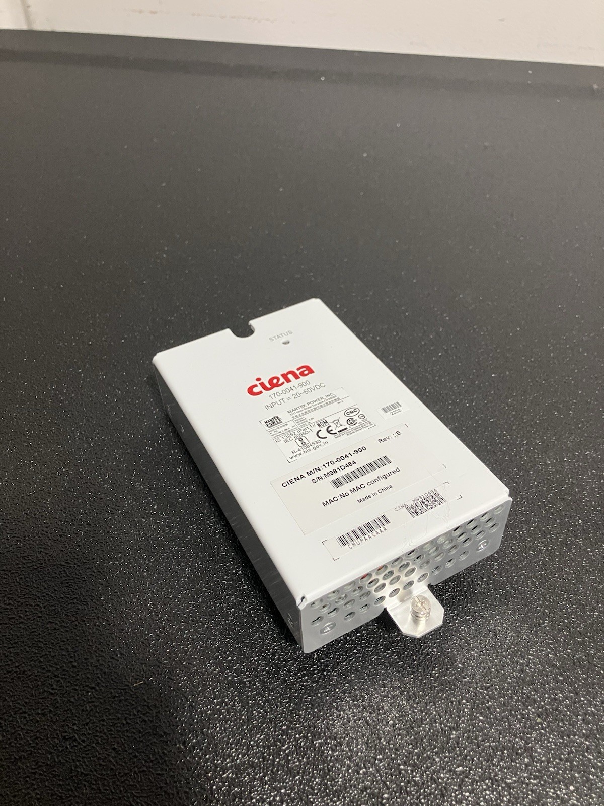 Ciena Network Switch Power Supply 20-60 VDC 170-0041-900