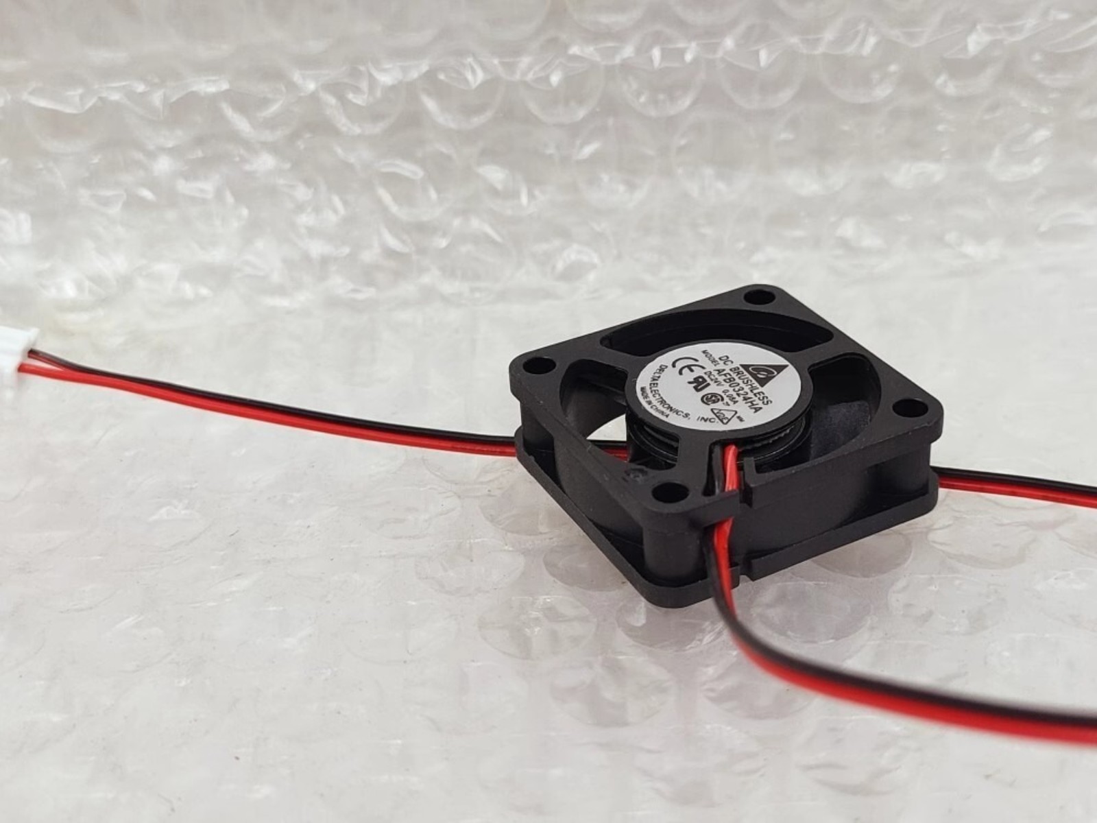 1pcs Delta AFB0324HA DC 24V 0.08A 2-Wire 3010 Bearing Inverter Cooling Fan 3CM 