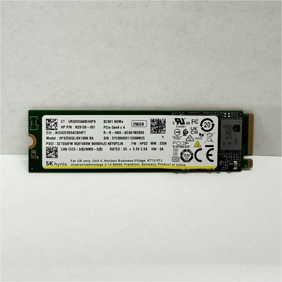 SK hynix 256GB M.2 PCIe Gen4 NVMe Internal SSD HFS256GD9TNG-L8A0A Green