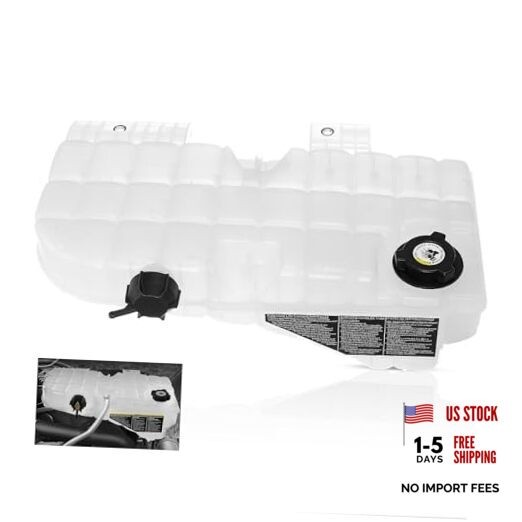 Engine Coolant Reservoir Tank w/ Sensor & Cap Engine Coolant Expansion
