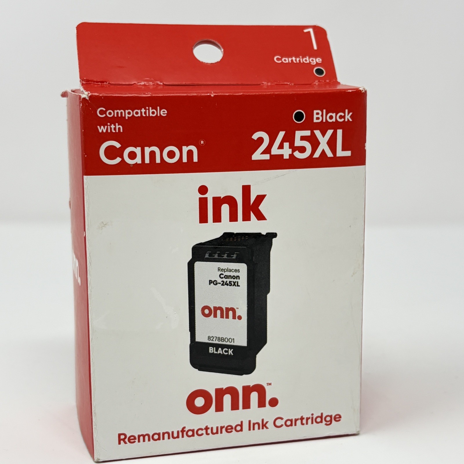 New Sealed Re-manufactured ONN Ink High Yield Cartridge for CANON 245XL - BLACK