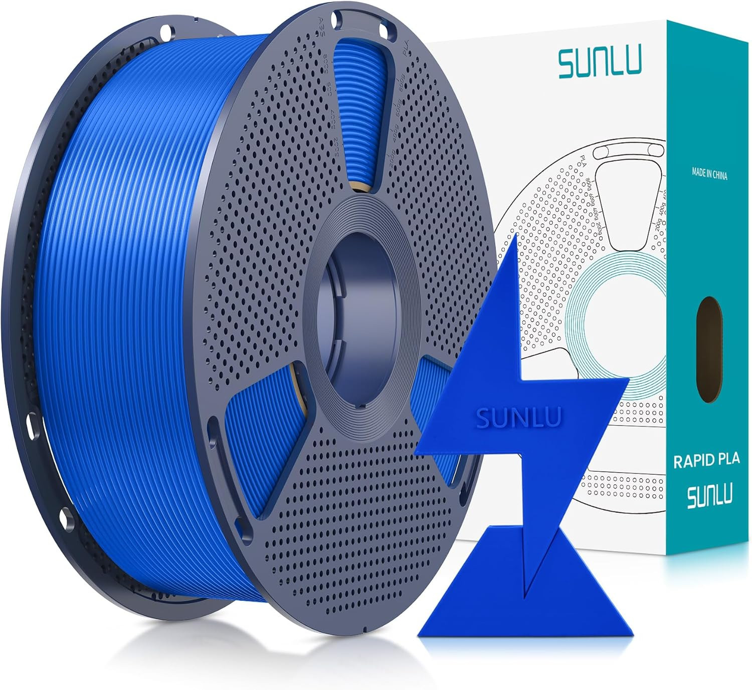 High Speed PLA Filament 1.75Mm, 30Mm/S - 600Mm/S Print Range, High Flow Speedy 3