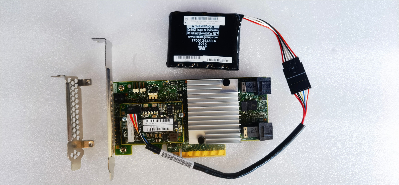 NEC/LSI 9362-8i 2GB CVM02+BBU 12Gb/s RAID Controller =9361-8i 2G