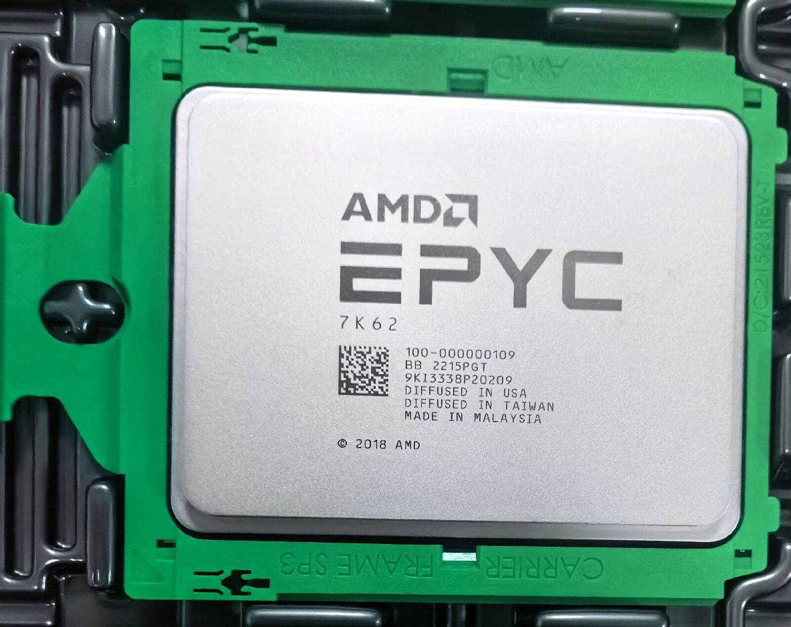 Unlocked AMD EPYC 7K62 2.60GHz 48Core 96 Threads 192MB 240W CPU processor
