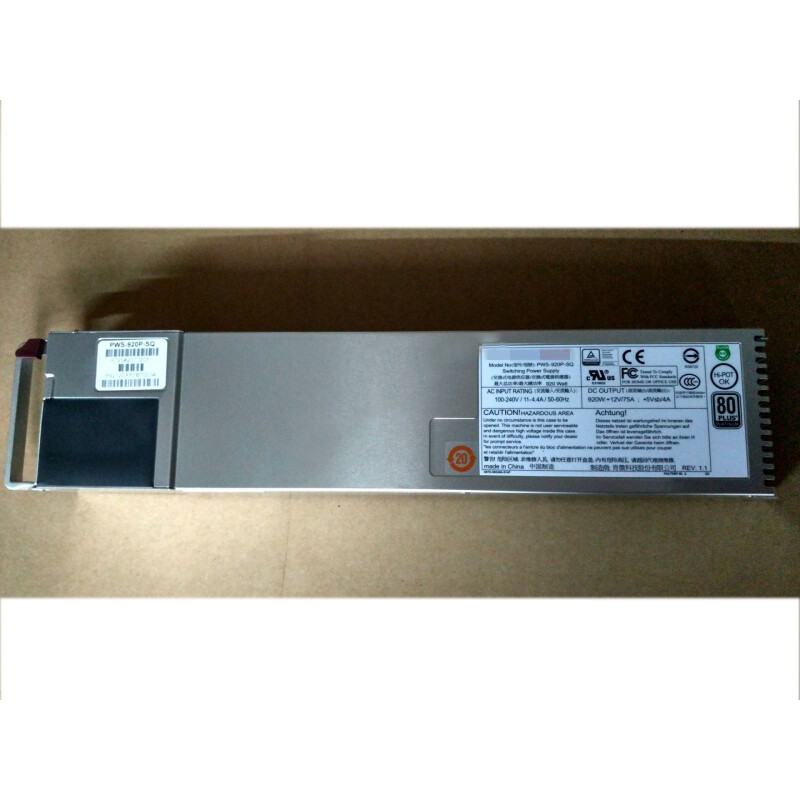 1PC PWS-920P-SQ Server Redundant Power Supply Module for SUPERMICRO 920W