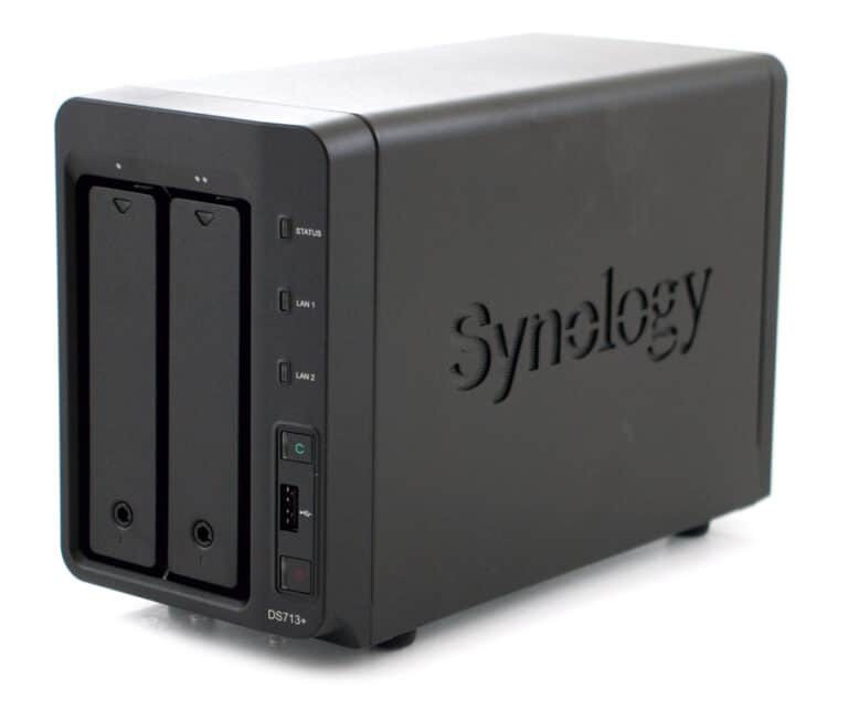 Synology DS713+ 2-Bay NAS Enclosure w/ 2x 4TB HDDs